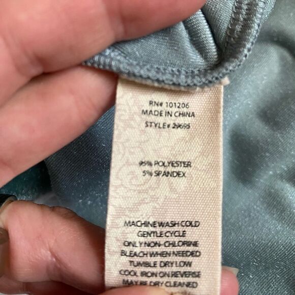 Soft Surroundings Velvet Boyfriend Tunic Top Button Down Women’s Small Velour - Picture 9 of 9